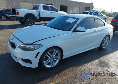 2014 BMW 228I z USA, uszkodzony, nr VIN WBA1F5C50EVW97880